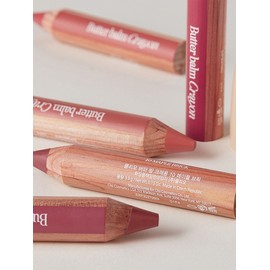 [2EA] Butter Balm Crayon Project [Main Product + Sharpener] / [2EA] 버터밤 크레용 기획 [본품+샤프너]