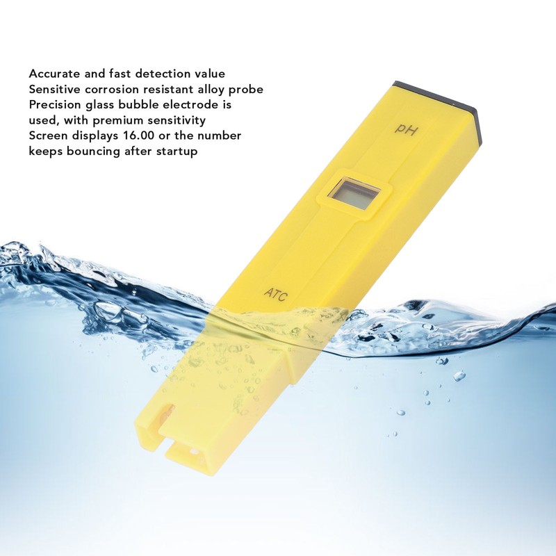 PH Tester Pen Corrosion Resistant Probe Accurate Measurement Portable PH