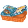 Pokémon Children's Lunch Box with 3 Compartments, Plastic Lunch Box