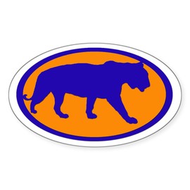 CafePress Auburn, Alabama Oval Car Bumper Sticker