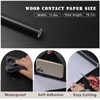 proprodiudiu Black Wood Grain Contact Paper Peel and Stick,Waterproof Wood