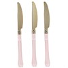Weddings Venue Shop Gold Plastic Knives - 7.5" | Blush