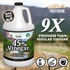 Nature's Freedom 45% Concentrated Vinegar, 2 Gallon - Dilutes to