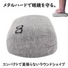 2235-01 Eyeglass Case, Metal, Hard, Round, Compact, Stylish, Fabric, Fabric,