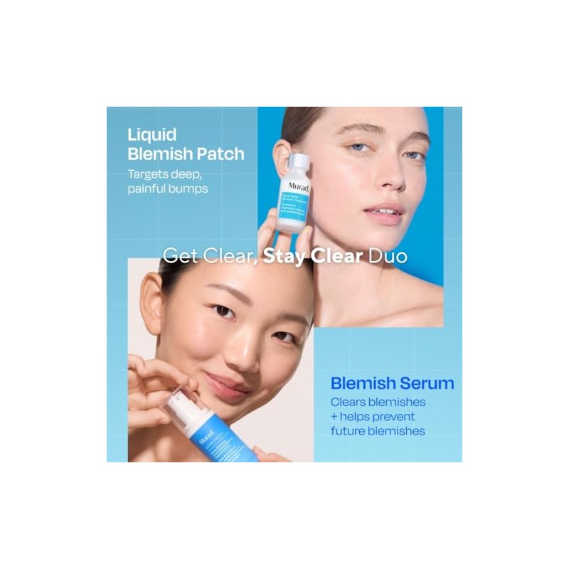 Murad Biome-Balancing Serum - Suero Facial Anti-Imperfecciones con Ácido Salicílico,