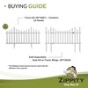 Zippity Outdoor Products ZP19028 Unassembled Madison Vinyl Gate Kit with