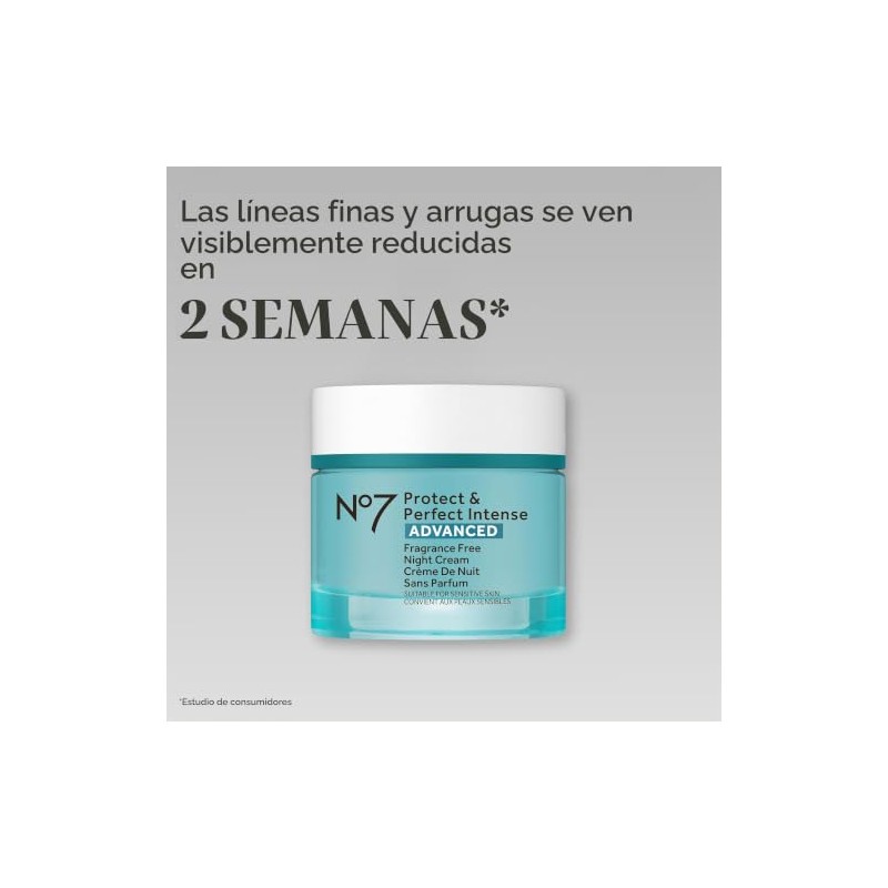 No7 Protect & Perfect Intense Advanced Fragrance Free Night Cream