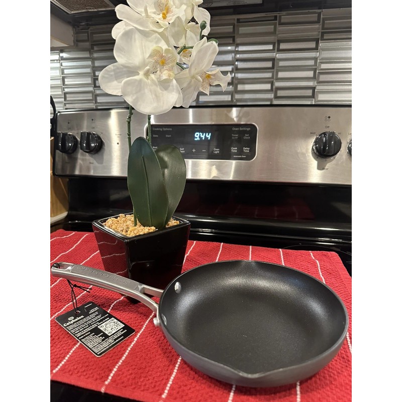 Calphalon Easy System Nonstick Omelette Pan 8" Black -2 Spouts