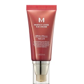 Missha M Perfect Cover BB Cream SPF42 PA+++  No. 23 Natural Beige * 3 packs *