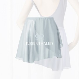 Rozenthaler Balletcore Hobby Ballet Wrap Chiffon Skirt Dancewear Sky Blue