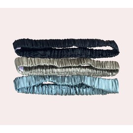 French Silk Headband (Dark Edition) - Color: Black
