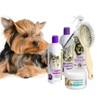 #1 All Systems Yorkie Grooming Kit, 6-Piece Set with Shampoo,