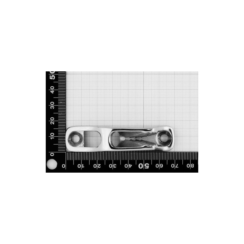 Edelstahl Tauklemme für Taudurchmesser 5 mm, A4-AISI 316