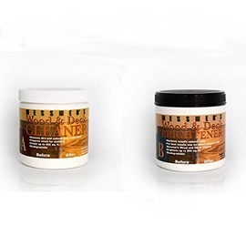 Messmer's WDA-1 16 ounce Parts A and B, Wood Cleaner and Brightener Combo Kit by Messmer's