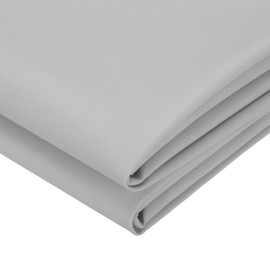 PATIKIL 63x39.4in Faux Leather Sheets, Faux Leather Fabric Sheets Vinyl Fabric Synthetic Soft Waterproof PU for Replacement Upholstery Car, Light Gray