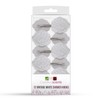 Creative Scents Vintage White Shower Curtain Hooks - Set of