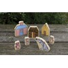 Yellow Door YD0112 Three Little Pigs Wooden Character Set