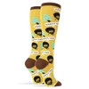 Oooh Yeah! Women's Bob Ross Knee High Socks