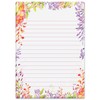 Current Floral Watercolor Summer Garden Notepad- 5" x 7" 60