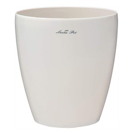 Appleware Pot Cover, Raster Pot, 265 Type, White, Soil Capacity: 2.5 gal (9 L), Depth 10.5 x Width 10.5 x Height 11.3 inches (26.6 x 26.6 x 28.8 cm), Inner Pot Size 7, Glossy, Poly Plug, Saw,