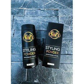 Sals Polvo De Peinado Profesional  Polvo Para Hombres De Aspecto Natural Y Fijacin Fuerte  Fcil De Aplicar Sin Aceite Ni Residuos Grasos              