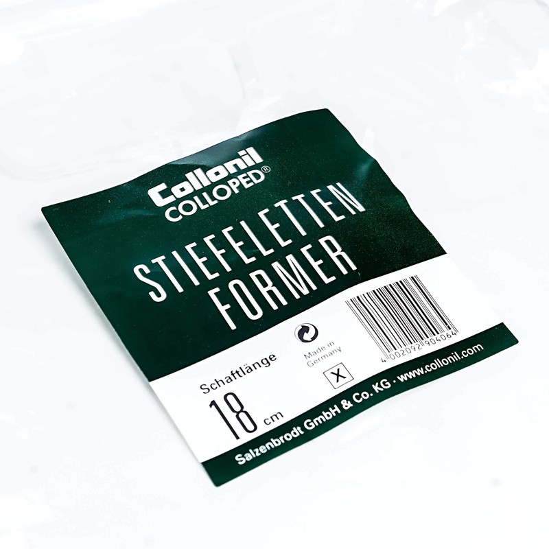 Collonil Ankle Boot Shaper, Shoe Tree, Colourless, 18 cm, Green