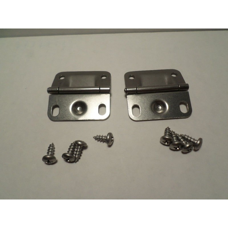 Coleman Replacement Cooler Hinges (2-Pack) Stainless Steel 2 Steel Hinges