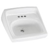 American Standard 0355.027.020 Lucerne Wall-Mount Lavatory Sink with 4-Inch Faucet