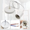 ZHIQIN ZHIQIN 2 pieces metal lamp holder E27 100cm cable