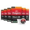 Folgers Black Silk Coffee, Dark Roast, Keurig K-Cup Pods, 10