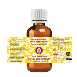 Deve Herbes Pure Balm Mint Bush Essential Oil (Prostanthera melissifoli) Steam Distilled 5ml (0.16 oz)