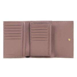 Coccinelle Myrine Wallet Grained Leather Anemone, Anemone, Classic