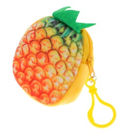 FELTECHELECTR Wrist Strap Ring Childrens Toys Slap Wristband Toy Wallet Wristlet Boys Slap Bracelets Slap Purse Kids Toys for Boys Bracelet for Wrist Toddler Coin Purse Pineapple Plush