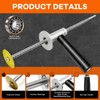 Inside Pipe Cutter for PVC Pipe Cutter,with 4 Diamond Grit