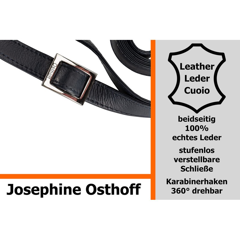 Josephine Osthoff Handtaschen-Manufaktur 2 cm Leather Shoulder Strap, Genuine Leather