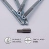 SKIR'CO (4 pcs) Hanger Bolts M10 x 160 mm, Double