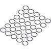 Audiofan O-Ring Fluorine Rubber Sealing Gasket Outer Diameter 1 x