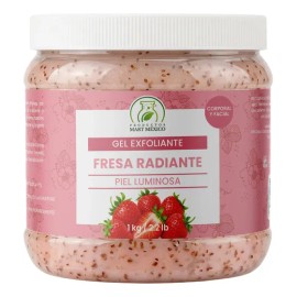Gel Exfoliante Fresa Radiante Facial & Corporal 1 Kilo