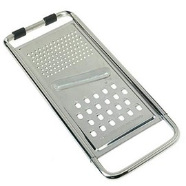 Cuisipro 746163 Stainless Steel 11.5-Inch 3 Way Grater, Silver