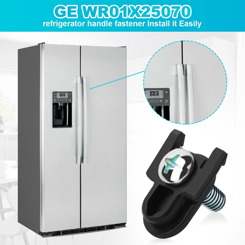 WR01X25070 Refrigerator Door Handle Mounting Stud Replacement GE Fridge Freezer