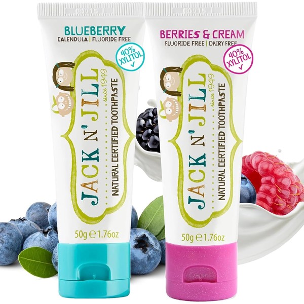 Jack N' Jill Natural Certified Toothpaste - Baby & Toddler
