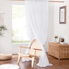 NICETOWN Kids Bed Canopy for Nursery - Decorative Soft Voile