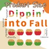 Motiskyy 113 Pcs Fall Bulletin Board Decoration Set Caramel Apple