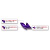 DUEL Lure Eging Patapata Sinker 0.53 oz (15 g) A1737-PU-Purple