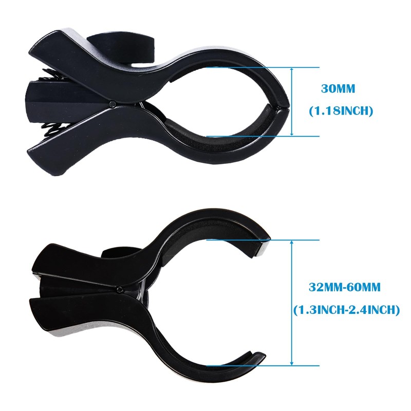 KayNicam 1 Pcs Microphone Clip, Mic Holder for Microphones with