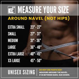 Element 26 Leather Weightlifting Belt for Men & Women - Self locking Adjustable Leather Lifting Belt for Powerlifting, Olympic lifting & Functional Fitness - Weight Belt, Squat Belt (Medium, Black)