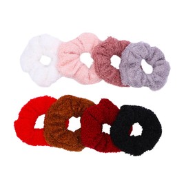Outanaya 8pcs Hair Ties for Women and Girls Ponytail Holders in Colors Accessories for Everyday Wear and Occasions