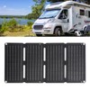 Folding Solar Panel, 80W Monocrystalline Silicon Portable Solar Panel with