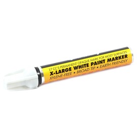 Forney 70828 Marker, Paint, Extra-Large, White