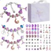 Juego De Hacer Pulsera Con Cuentas De Cristal Diy Para